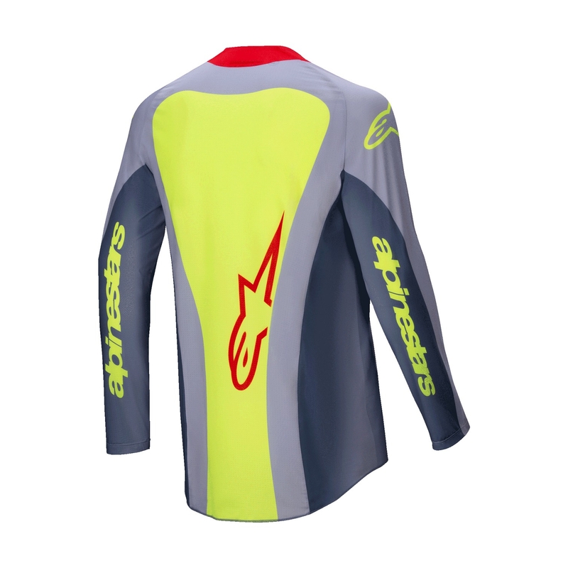 Alpinestars Techstar Melt motokrossitrikoo punane-hall