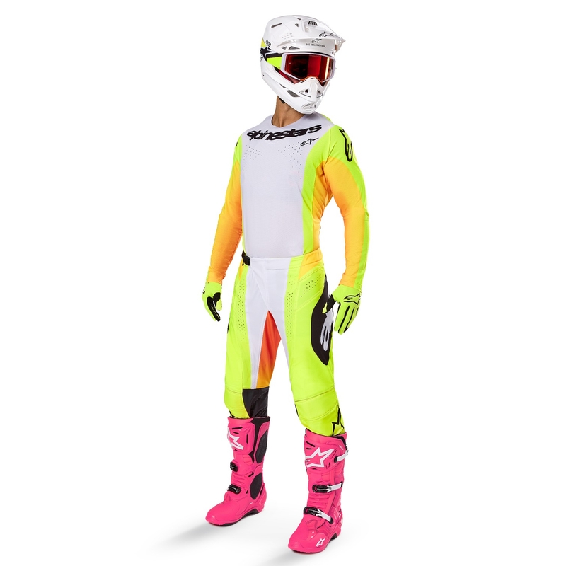 Alpinestars Techstar Melt motokrossitrikoo kollane ja must