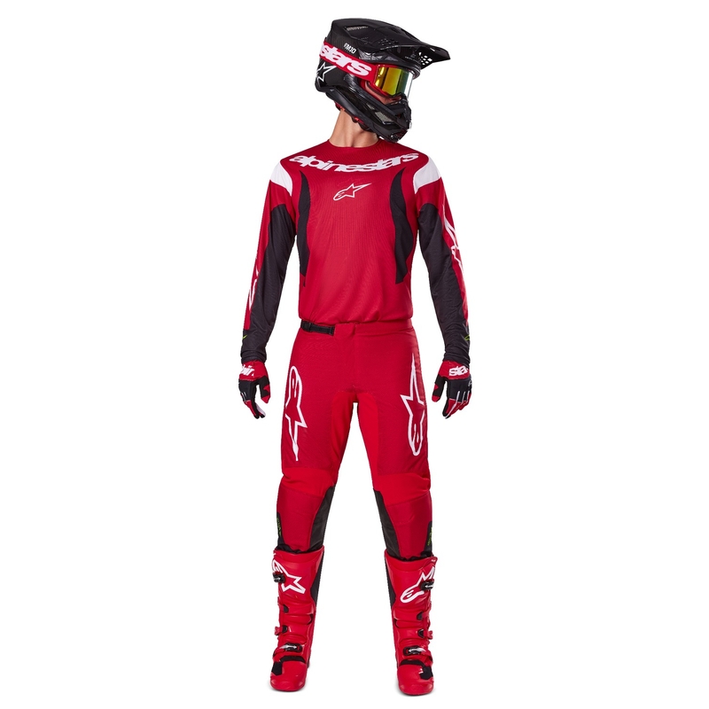 Alpinestars Fluid Haul motokrossitrikoo punane ja must