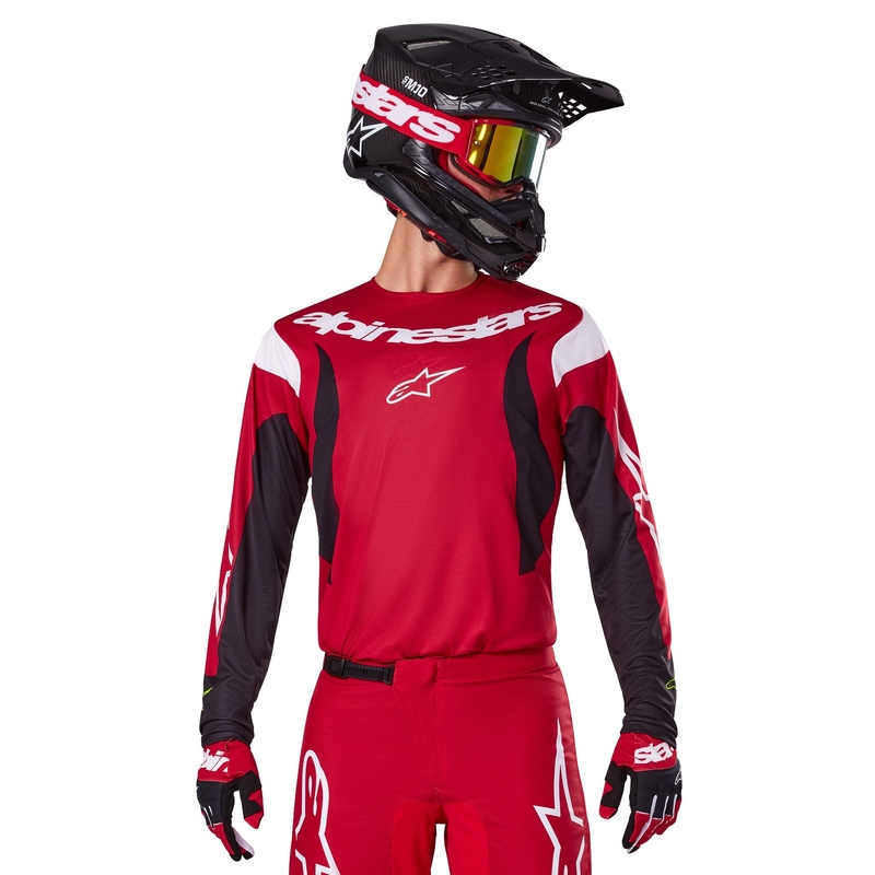Alpinestars Fluid Haul motokrossitrikoo punane ja must