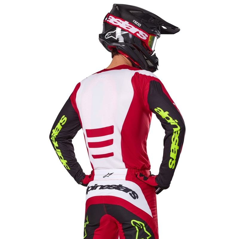 Alpinestars Fluid Haul motokrossitrikoo punane ja must