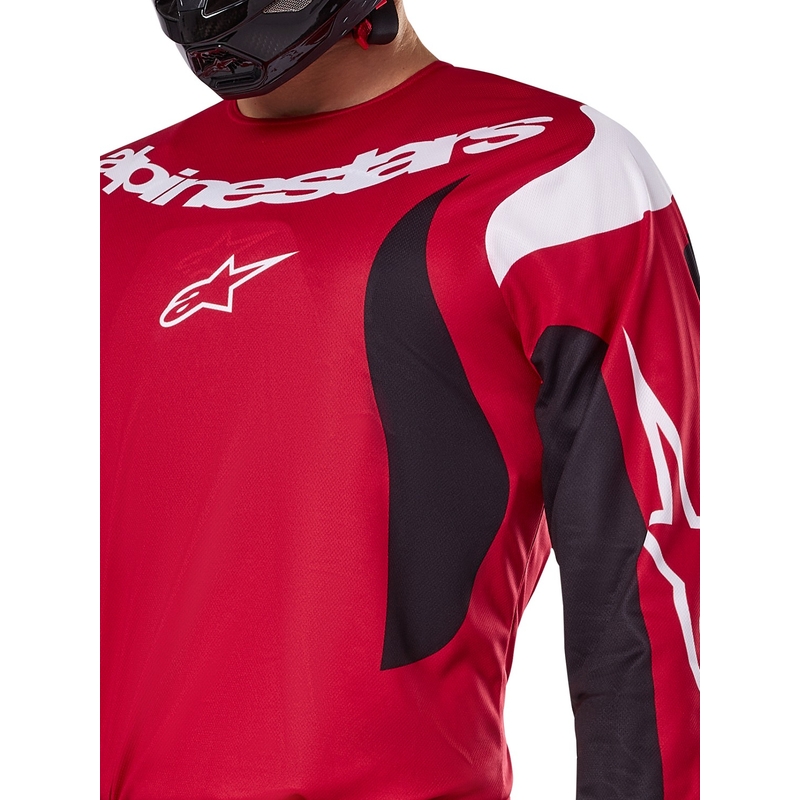 Alpinestars Fluid Haul motokrossitrikoo punane ja must