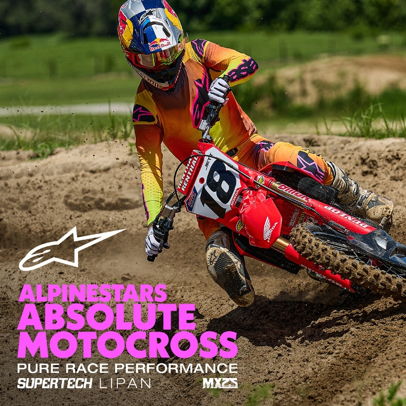 Motokrossitrikoo Alpinestars Supertech Lipan kollane-roosa