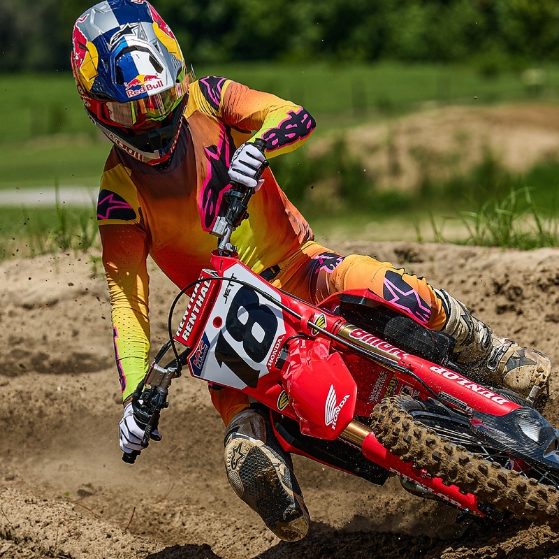 Motokrossitrikoo Alpinestars Supertech Lipan kollane-roosa