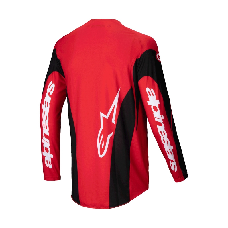 Motokrosový dres Alpinestars Techstar Dreem červeno-černý