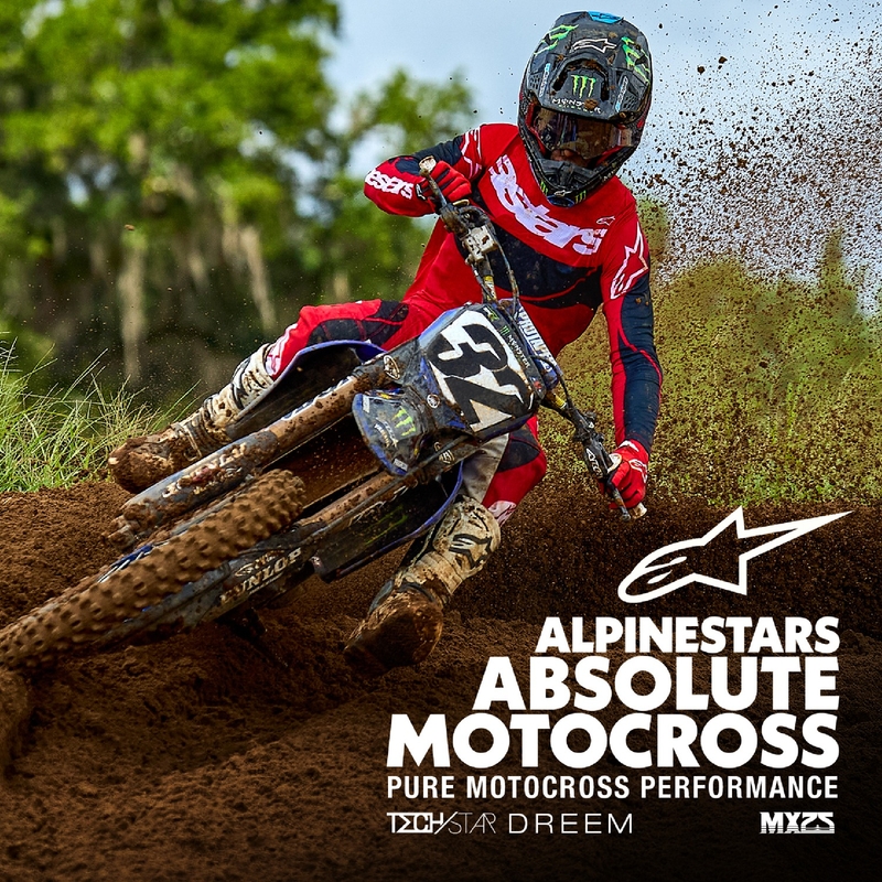 Motokrosový dres Alpinestars Techstar Dreem červeno-černý