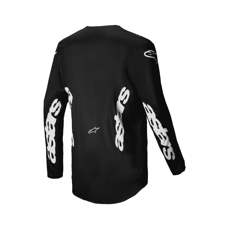Alpinestars Racer Graphite motokrossitrikoo must ja hall