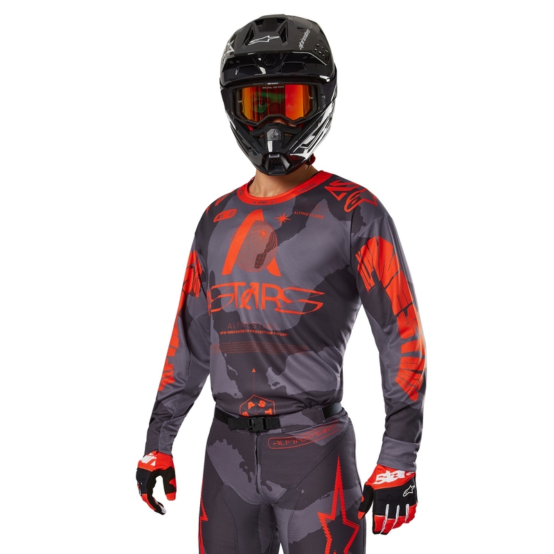 Alpinestars Racer Hollow hall kamro-fluo oranž motokrossitrikoo