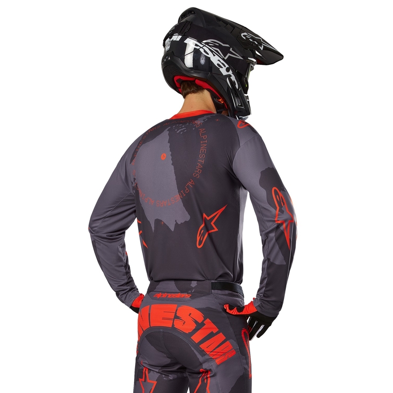 Alpinestars Racer Hollow hall kamro-fluo oranž motokrossitrikoo