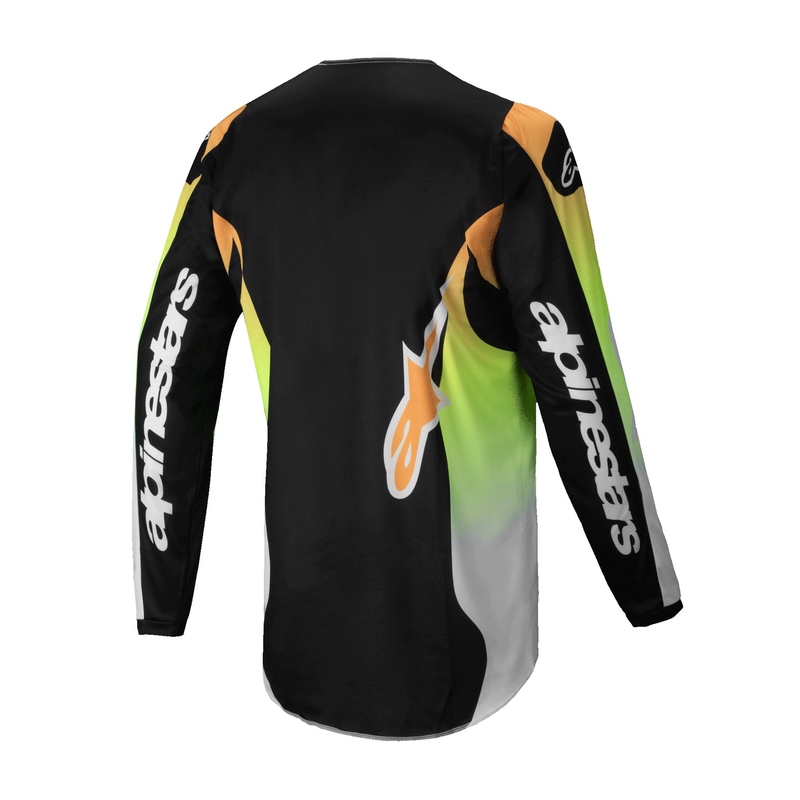 Alpinestars Fluid Wurx motokrossitrikoo kollane ja must