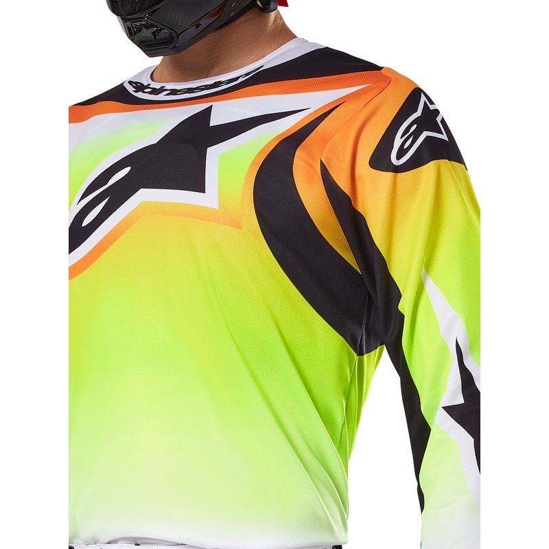 Alpinestars Fluid Wurx motokrossitrikoo kollane ja must