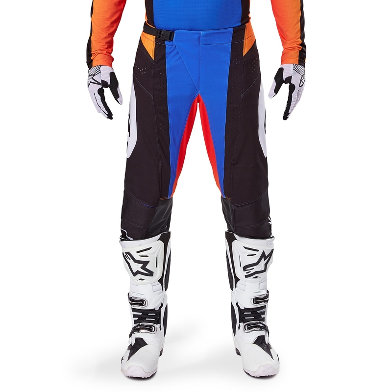 Alpinestars Techstar Melt motokrossipüksid oranž ja sinine
