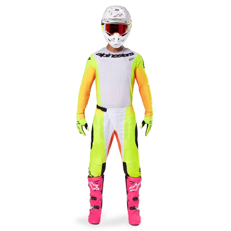 Alpinestars Techstar Melt motokrossipüksid kollane ja must
