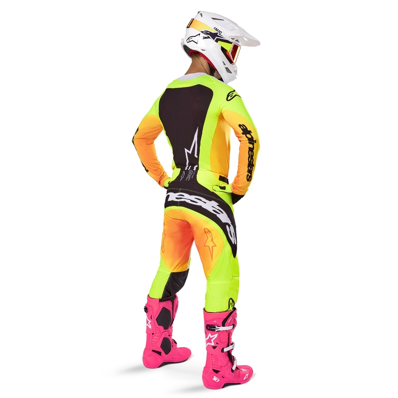 Alpinestars Techstar Melt motokrossipüksid kollane ja must