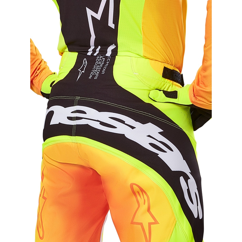 Alpinestars Techstar Melt motokrossipüksid kollane ja must