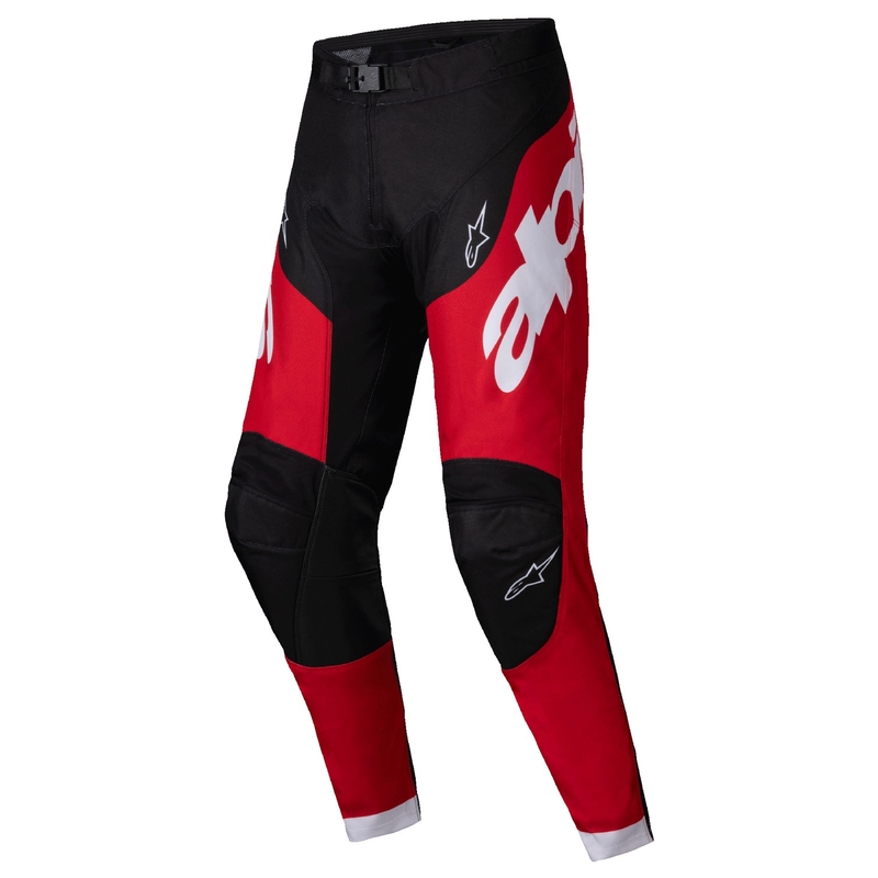Alpinestars Racer Veil motokrossipüksid mustad ja punased