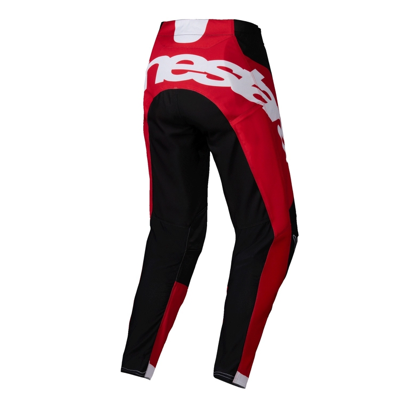 Alpinestars Racer Veil motokrossipüksid mustad ja punased