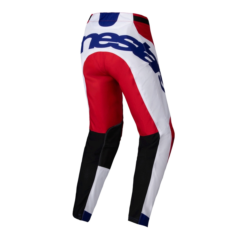 Alpinestars Racer Veil motokrossipüksid punane ja valge