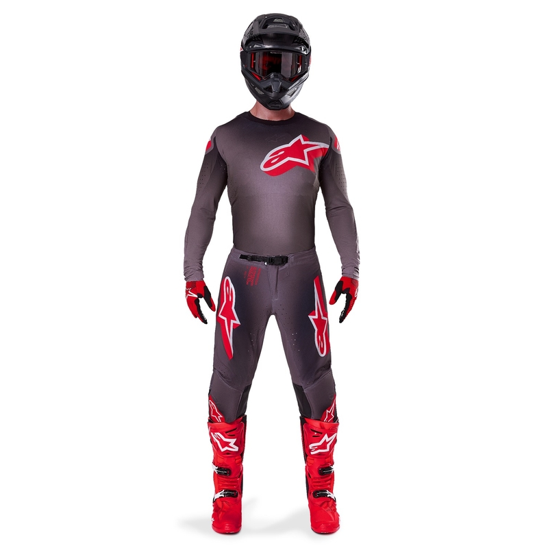 Alpinestars Supertech Lipan Smoke Red motokrossipüksid