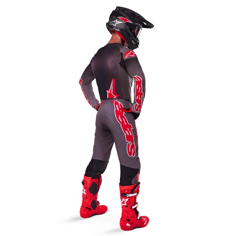 Alpinestars Supertech Lipan Smoke Red motokrossipüksid