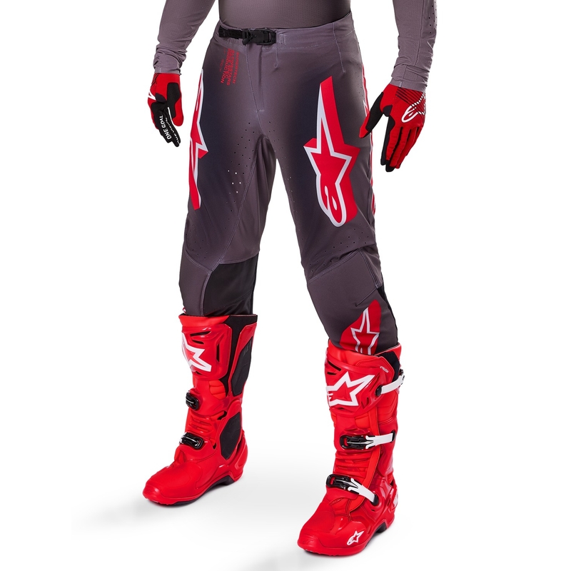 Alpinestars Supertech Lipan Smoke Red motokrossipüksid