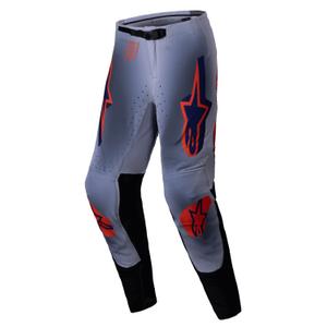 Alpinestars Supertech Lipan motokrossipüksid halli-fluororanžid