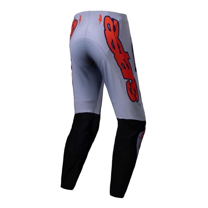 Alpinestars Supertech Lipan motokrossipüksid halli-fluororanžid