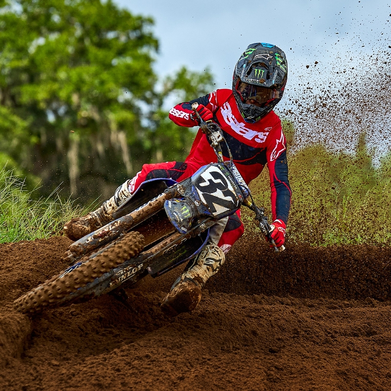 Motokrosové kalhoty Alpinestars Techstar Dreem červeno-černé