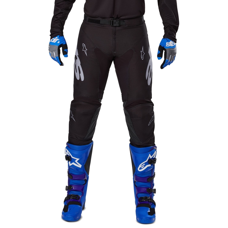 Alpinestars Racer Graphite motokrossipüksid must ja hall