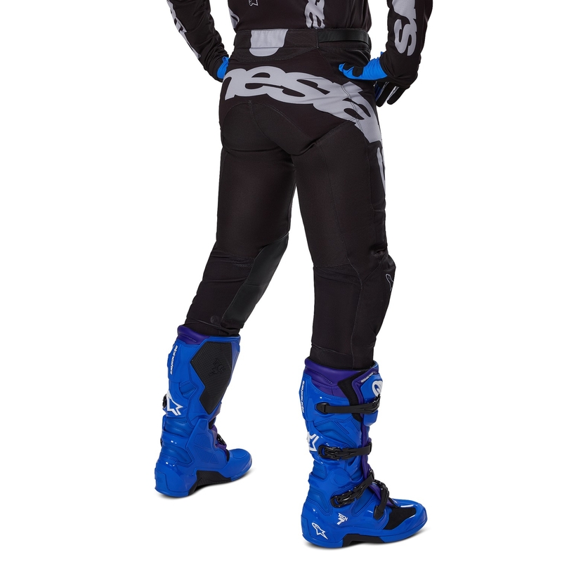 Alpinestars Racer Graphite motokrossipüksid must ja hall
