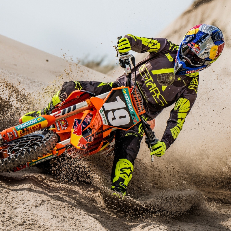Alpinestars Racer Hollow motokrossipüksid tumedad camo-fluo kollased