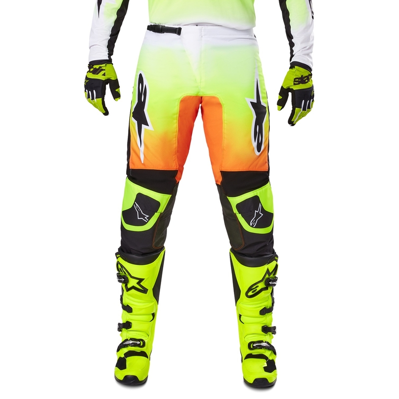 Alpinestars Fluid Wurx motokrossipüksid kollane ja must