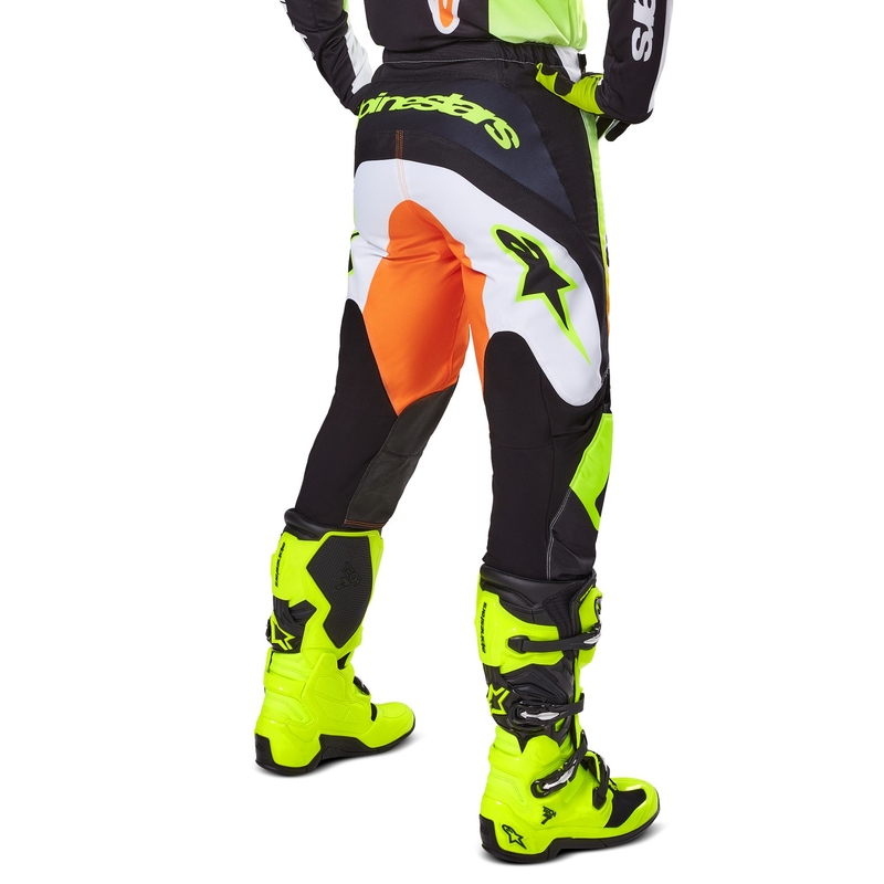 Alpinestars Fluid Wurx motokrossipüksid kollane ja must