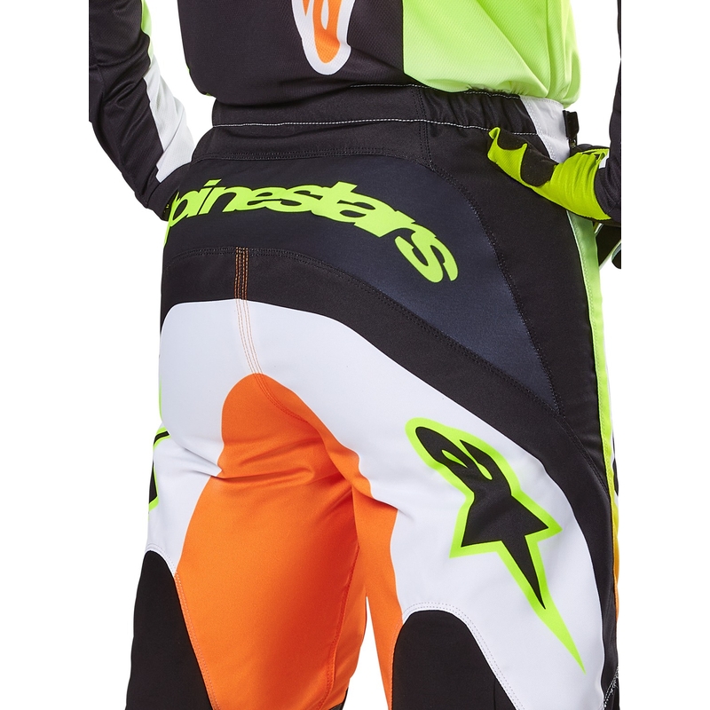 Alpinestars Fluid Wurx motokrossipüksid kollane ja must