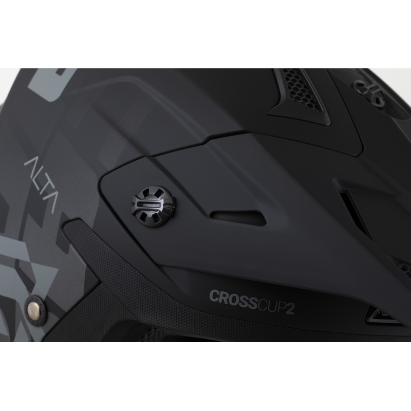 Cassida Cross Cup 2 Alta motokrossikiiver matt must-hall