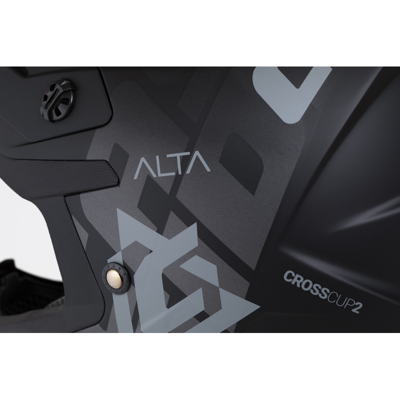 Cassida Cross Cup 2 Alta motokrossikiiver matt must-hall