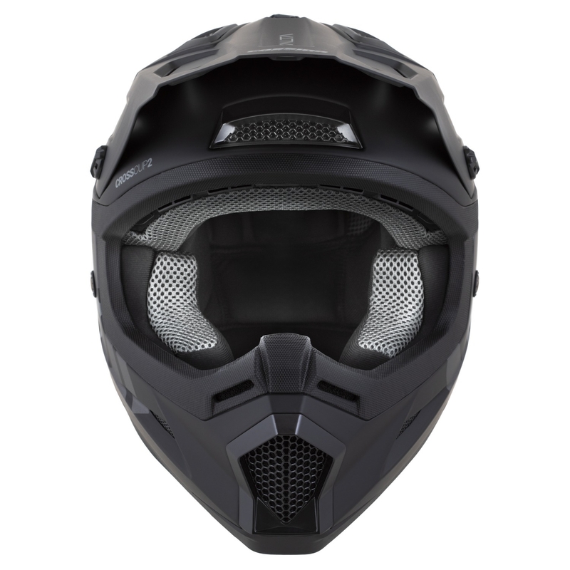 Laste motokrossi kiiver Cassida Cross Cup 2 Alta matt must-hall