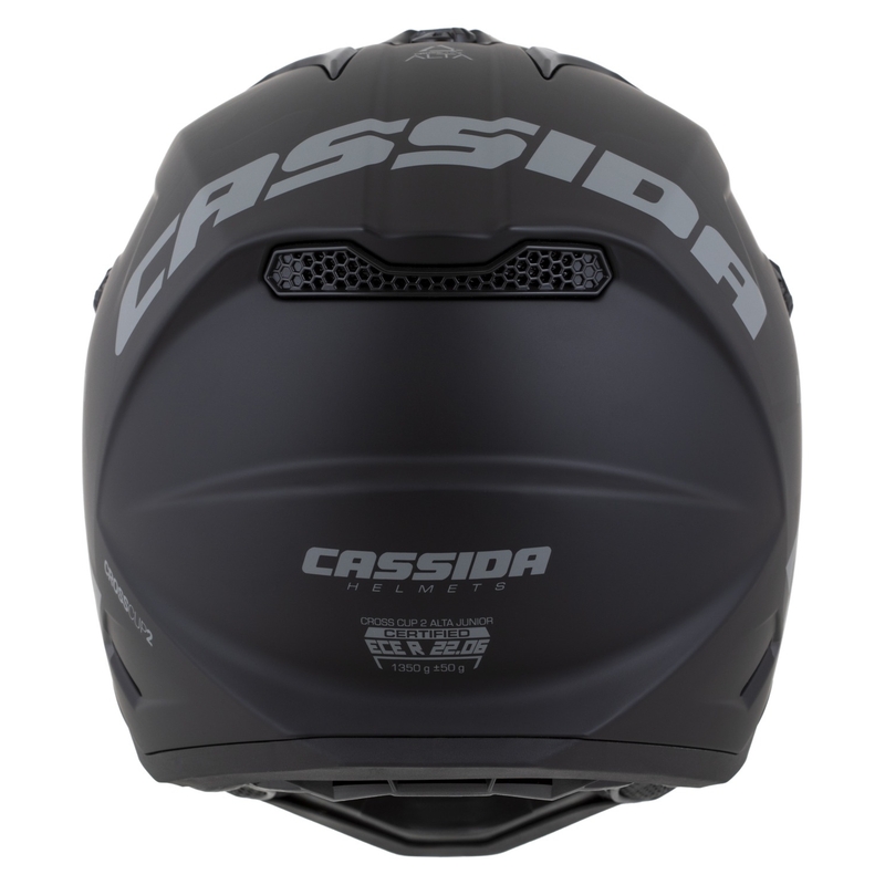 Laste motokrossi kiiver Cassida Cross Cup 2 Alta matt must-hall