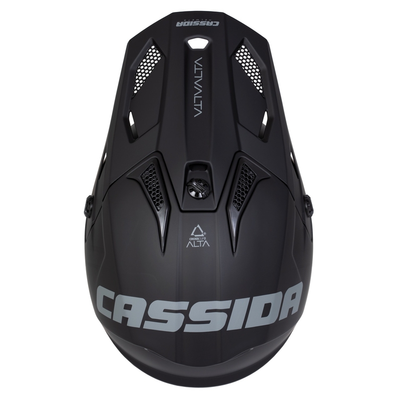 Laste motokrossi kiiver Cassida Cross Cup 2 Alta matt must-hall