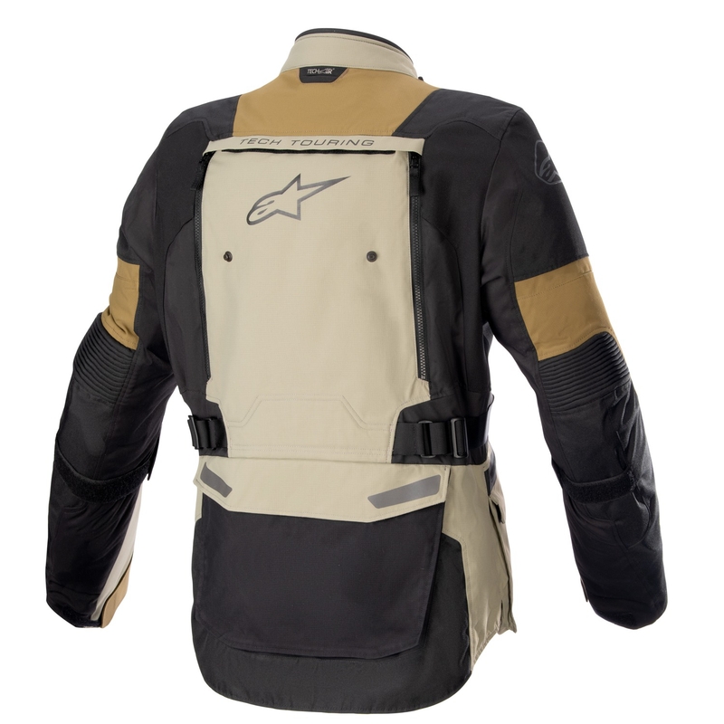 Alpinestars Bogota PRO Drystar roheline-must mootorratta jakk