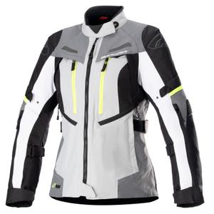 Alpinestars naiste Stella Bogota PRO Drystar Hall-must-fluorokollane mootorratta jope