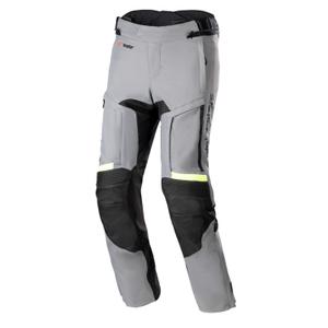 Alpinestars Bogota Pro Drystar 3 Season Grey-Black-Fluo Yellow mootorratta püksid