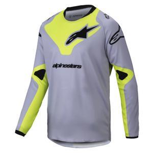 Laste motokrossitrikoo Alpinestars Racer Veil hall-fluo kollane