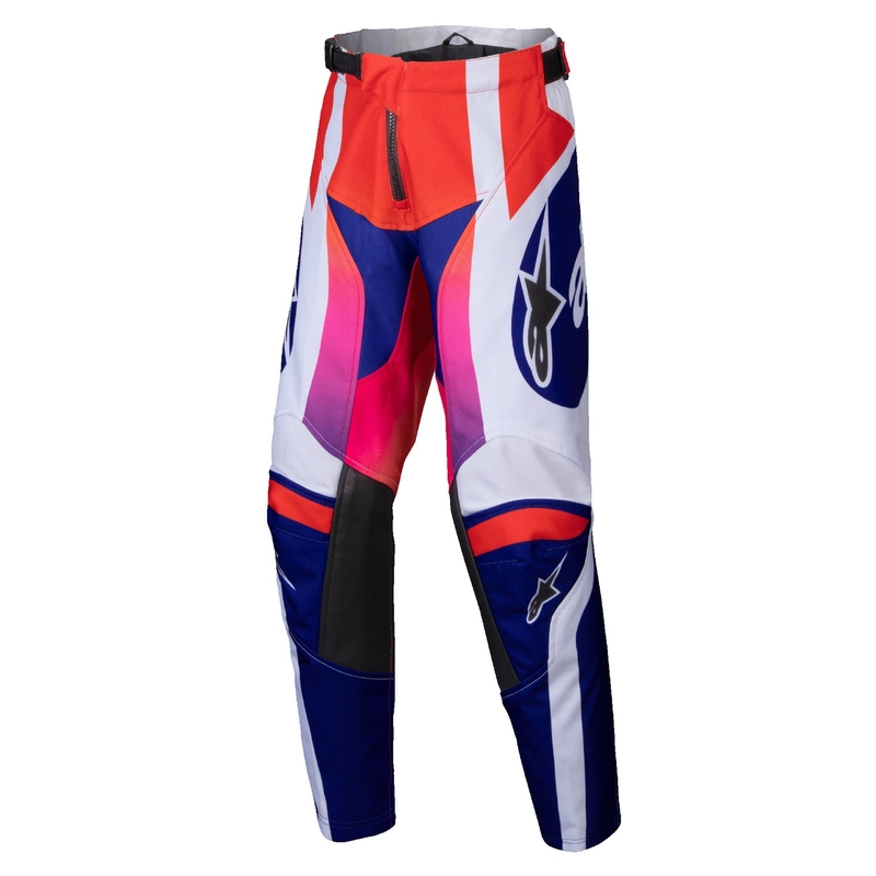 Alpinestars Racer Wurx laste motokrossipüksid mitmevärviline-valge