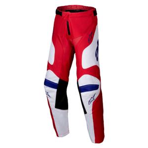Alpinestars Racer Veil laste motokrossipüksid Punased ja valged
