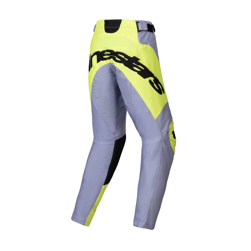 Alpinestars Racer Veil laste motokrossipüksid hallikas-fluo kollane
