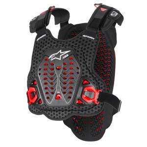 Alpinestars A-5 Plasma must-punase-valge rinnakaitse