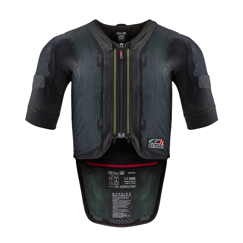 Airbag vest Alpinestars TECH-AIR®7X süsteem must-punane allahindlus