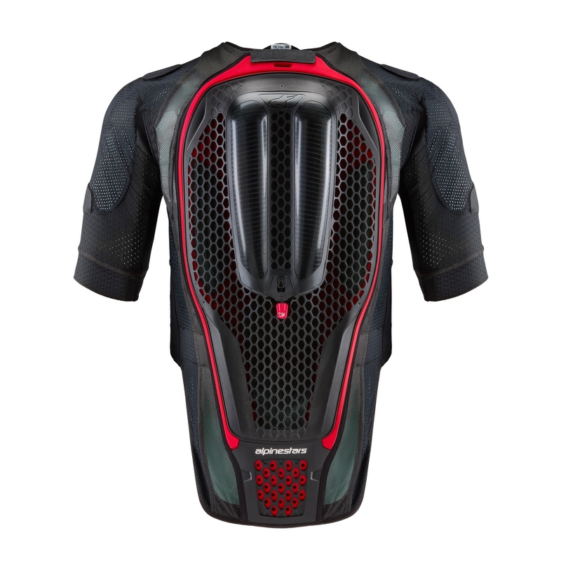 Airbag vest Alpinestars TECH-AIR®7X süsteem must-punane allahindlus