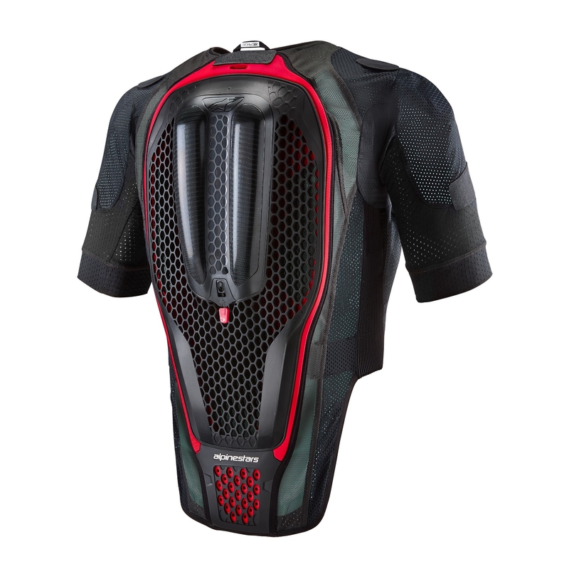 Airbag vest Alpinestars TECH-AIR®7X süsteem must-punane allahindlus